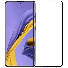 „Mocolo“ Tempered Glass kaitsev ekraaniklaas 0.26 mm - must (Galaxy A71 / Note10 Lite) hind ja info | Ekraani kaitsekiled | kaup24.ee