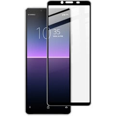 „Rurihai“ Tempered Glass защитное стекло экрана 0.26 мм - чёрный (Xperia 10 II) цена и информация | Защитные пленки для телефонов | kaup24.ee