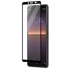 „3D Rewan“ Tempered Glass защитное стекло экрана 0,26 мм - чёрный (Xperia 10 II) цена и информация | Защитные пленки для телефонов | kaup24.ee