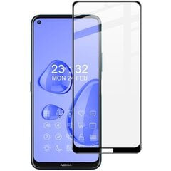 „Imak“ Tempered Glass полностью закрывающееся защитное стекло 0,26 мм - чёрный (Nokia 8.3) цена и информация | Защитные пленки для телефонов | kaup24.ee