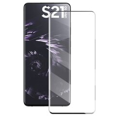 „Mocolo“ Tempered Glass защитное стекло экрана 0.26 мм - чёрный (Galaxy S21 Ultra) цена и информация | Защитные пленки для телефонов | kaup24.ee