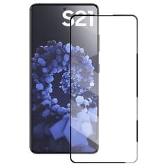 „Mocolo“ Tempered Glass защитное стекло экрана 0.26 мм - чёрный (Galaxy S21) цена и информация | Защитные пленки для телефонов | kaup24.ee