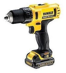 Отвертка - Дрель Dewalt 10,8 В (DCD710C2-QW) цена и информация | Шуруповерты, дрели | kaup24.ee