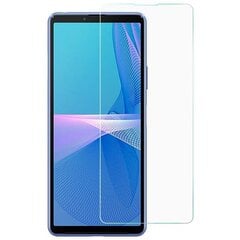 „Calans“ Tempered Glass (частичное покрытие) защитное стекло 0,3 мм – прозрачный (Xperia 10 III) цена и информация | Защитные пленки для телефонов | kaup24.ee