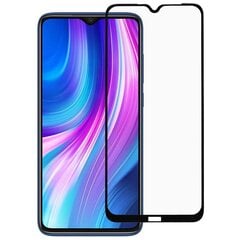 „Rurihai“ Tempered Glass защитное стекло экрана 2.5D - чёрный (Redmi Note 8) цена и информация | Защитные пленки для телефонов | kaup24.ee