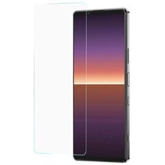 „Calans“ Tempered Glass (частичное покрытие) защитное стекло 0,3 мм – прозрачный (Xperia 1 III) цена и информация | Защитные пленки для телефонов | kaup24.ee