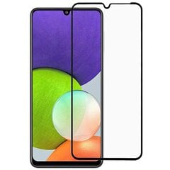 „Rurihai“ Tempered Glass täielik katvus kaitsev ekraaniklaas 2.5D - must (Galaxy A22 4G) hind ja info | Ekraani kaitsekiled | kaup24.ee