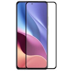 „Hat-Prince“ Tempered Glass защитное стекло экрана 0,26 мм - чёрный (Poco F3 / Mi 11i) цена и информация | Защитные пленки для телефонов | kaup24.ee