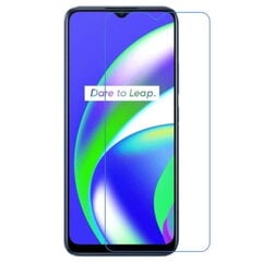 „Calans“ Tempered Glass (частичное покрытие) защитное стекло 0,3 мм – прозрачный (Realme C15) цена и информация | Защитные пленки для телефонов | kaup24.ee