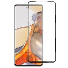 „Mocolo“ Tempered Glass защитное стекло экрана 2.5D - чёрный (11T / 11T Pro) цена и информация | Защитные пленки для телефонов | kaup24.ee