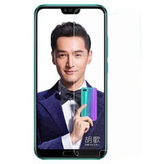 „Calans“ Tempered Glass (частичное покрытие) защитное стекло 0,26 мм – прозрачный (Honor 10) цена и информация | Защитные пленки для телефонов | kaup24.ee