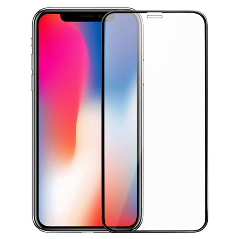 „Guardian“ Tempered Glass kaitsev ekraaniklaas 0.26 mm - must (iPhone 11 Pro Max / Xs Max) hind ja info | Ekraani kaitsekiled | kaup24.ee