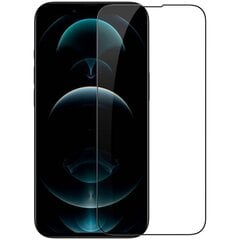 „Guardian“ Tempered Glass защитное стекло экрана 0.26 мм - чёрный (iPhone 14 / 13 / 13 Pro) цена и информация | Защитные пленки для телефонов | kaup24.ee