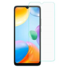 „Calans“ Tempered Glass (частичное покрытие) защитное стекло 0,3 мм – прозрачный (Redmi 10C) цена и информация | Защитные пленки для телефонов | kaup24.ee