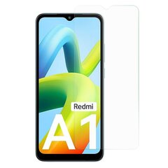 „Calans“ Tempered Glass (частичное покрытие) защитное стекло 0,3 мм – прозрачный (Redmi A1) цена и информация | Защитные пленки для телефонов | kaup24.ee