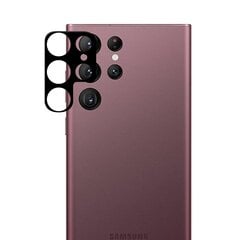 „Premium“ защитное стекло задней камеры 0.3 мм - чёрный (Galaxy S22 Ultra 5G) цена и информация | Защитные пленки для телефонов | kaup24.ee