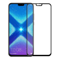 „Mofi“ Tempered Glass kaitsev ekraaniklaas 0.26 mm - must (Honor 8X) hind ja info | Ekraani kaitsekiled | kaup24.ee