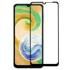 „Calans“ Tempered Glass полностью закрывающееся защитное стекло 0.26 мм - чёрный (Galaxy A04s) цена и информация | Защитные пленки для телефонов | kaup24.ee