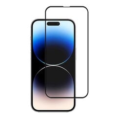 „Mocolo“ 2.5D Tempered Glass защитное стекло экрана 0.26 мм - чёрный (iPhone 15 Pro) цена и информация | Защитные пленки для телефонов | kaup24.ee