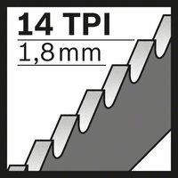 Tikksaetera Bosch S 1122 BF, 2 tk цена и информация | Aiatööriistade lisatarvikud | kaup24.ee