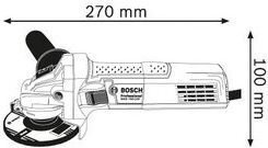 Elektriline nurklihvija Bosch 125mm GWS 750 S 750W hind ja info | Lihvmasinad ja ketaslõikurid | kaup24.ee