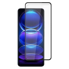 „Mocolo“ 2.5D Tempered Glass полностью закрывающееся защитное стекло 0.26 mm - чёрный (Redmi Note 12 Pro+ 5G) цена и информация | Защитные пленки для телефонов | kaup24.ee