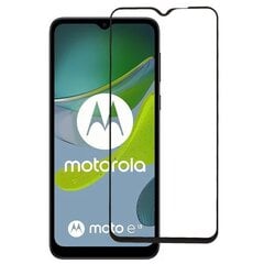 „Premium“ Tempered Glass полностью закрывающееся защитное стекло 0,2 мм - чёрный (Moto E13) цена и информация | Защитные пленки для телефонов | kaup24.ee