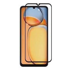 „Rurihai“ Tempered Glass полностью закрывающееся защитное стекло 2.5D - чёрный (Redmi 13C / Poco C65) цена и информация | Защитные пленки для телефонов | kaup24.ee