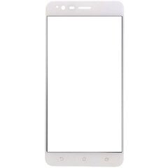 „Calans“ Tempered Glass полностью закрывающее защитное стекло толщиной 0,2 мм – белый (Zenfone 3 Zoom) цена и информация | Защитные пленки для телефонов | kaup24.ee