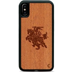 „Crafted Cover“ чехол из натурального дерева - Vytis (iPhone X / Xs) цена и информация | Чехлы для телефонов | kaup24.ee