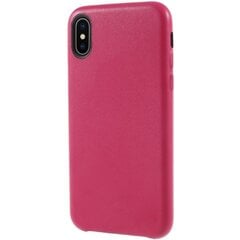 Soft Slim чехол - тёмно-розовый (iPhone X / Xs) цена и информация | Чехлы для телефонов | kaup24.ee