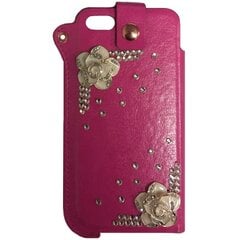 Fashion Leather sisse panema - roosa (iPhone 5 / 5S / SE 2016) hind ja info | Telefoni kaaned, ümbrised | kaup24.ee