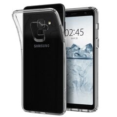 „X-Level“ Kõva silikoon (TPU) kaaned - läbipaistev (Galaxy A8 2018) hind ja info | Telefoni kaaned, ümbrised | kaup24.ee