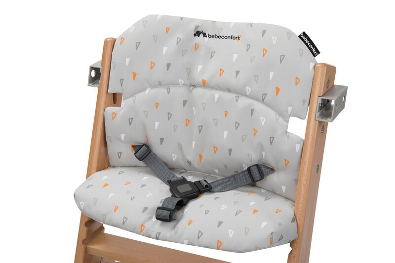 Söögitooli pehmendus Bebe Confort Comfort Cushion Timba, warm gray hind ja info | Laste söögitoolid | kaup24.ee