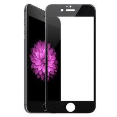 „Premium“ Tempered Glass полностью закрывающееся защитное стекло 0,2 мм - чёрный (iPhone 6 Plus / 6s Plus) цена и информация | Защитные пленки для телефонов | kaup24.ee