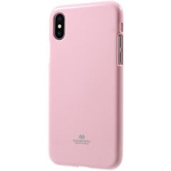 „Mercury“ kaaned - Kergelt roosa (iPhone X / Xs) hind ja info | Telefoni kaaned, ümbrised | kaup24.ee