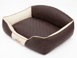 Pesa Hobbydog Elite L, pruun/beež, 65x50 cm hind ja info | Pesad, padjad | kaup24.ee
