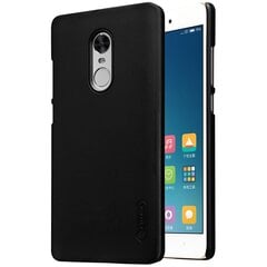 „Nillkin“ Frosted Shield чехол - чёрный + защитная пленка для экрана (Redmi Note 4X) цена и информация | Чехлы для телефонов | kaup24.ee