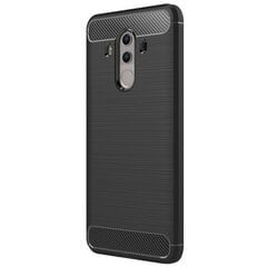 „Mofi“ Carbon Kõva silikoon (TPU) kaaned - must (Mate 10 Pro) hind ja info | Telefoni kaaned, ümbrised | kaup24.ee