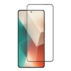 „Mocolo“ Tempered Glass kaitsev ekraaniklaas 2.5D - must (Redmi Note 13 5G) hind ja info | Ekraani kaitsekiled | kaup24.ee