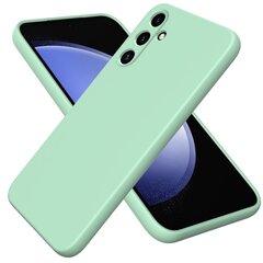 „Shell“ Kõva silikoon (TPU) kaaned - roheline (Galaxy A55) hind ja info | Telefoni kaaned, ümbrised | kaup24.ee