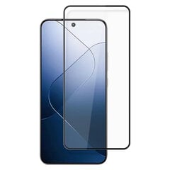 „Mocolo“ Tempered Glass полностью закрывающееся защитное стекло 2.5D - чёрный (Xiaomi 14) цена и информация | Защитные пленки для телефонов | kaup24.ee