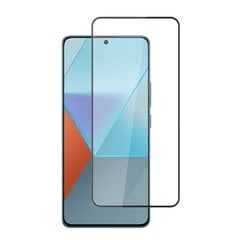 „Mocolo“ Tempered Glass kaitsev ekraaniklaas 2.5D - must (Redmi Note 13 Pro 5G) hind ja info | Ekraani kaitsekiled | kaup24.ee