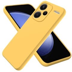 Твердый силиконовый чехол (TPU) „Shell“ - жёлтый (Redmi Note 13 Pro+ 5G) цена и информация | Чехлы для телефонов | kaup24.ee