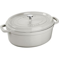 Staub Ovaalne kaanega malmpott, 3,2 liitrit, trühvel цена и информация | Cковородки | kaup24.ee