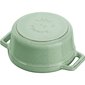 Staub Mini ümmargune malmpott 250 ml piparmünt цена и информация | Pannid | kaup24.ee