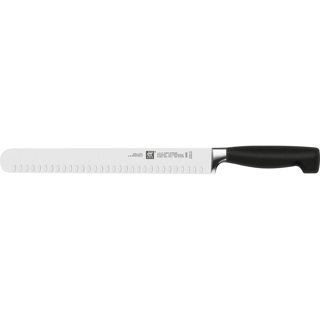 Zwilling Four Star Slotted külmlihanuga 26 cm цена и информация | Noad ja tarvikud | kaup24.ee