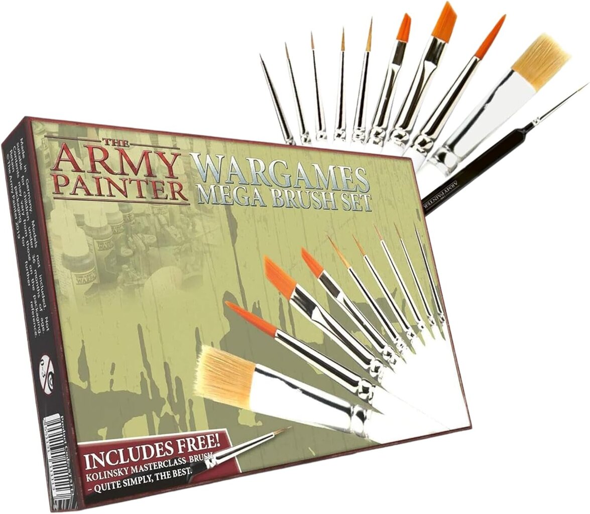 Army Painter pintslikomplekt 10 tk. цена и информация | Käsitööriistad | kaup24.ee