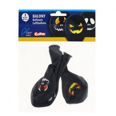 Premium õhupallid "Halloween faces", 3 tk цена и информация | Шарики | kaup24.ee