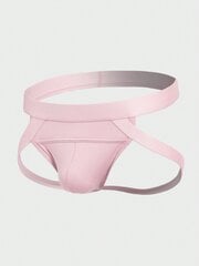 Mehed Solid Jockstrap·Roosa·XL цена и информация | Мужские трусы | kaup24.ee